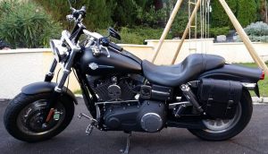 Sacoche Myleatherbikes Harley Dyna Fat bob_81